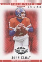 2007 Topps Triple Threads John Elway #88