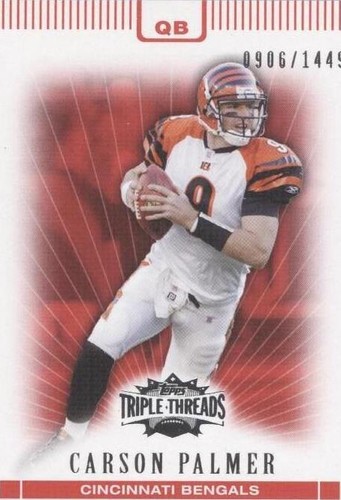 2007 Topps Triple Threads Carson Palmer #2