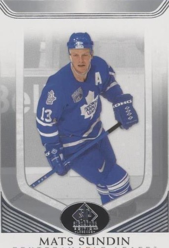 2020-21 Upper Deck SP Signature Edition Legends - Mats Sundin #348