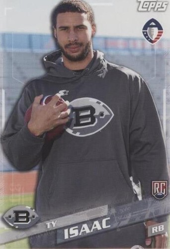 2019 Topps Alliance of American Football Ty Isaac #45