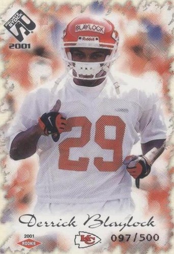 2001 Pacific Private Stock Derrick Blaylock #133