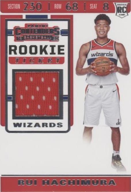 2019-20 Panini Contenders - Rui Hachimura #RTS-RHM