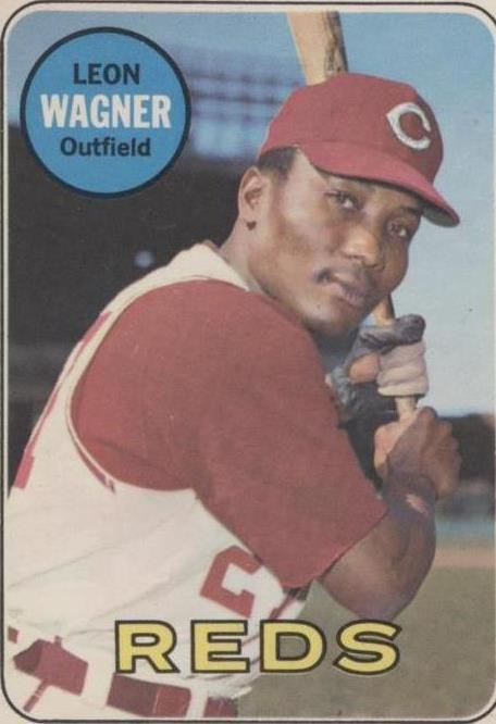 1969 年 O-Pee-Chee - Leon Wagner #187