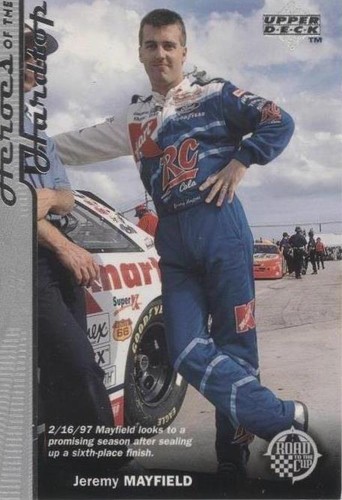 1997 Upper Deck Road to the Cup - Jeremy Mayfield #28