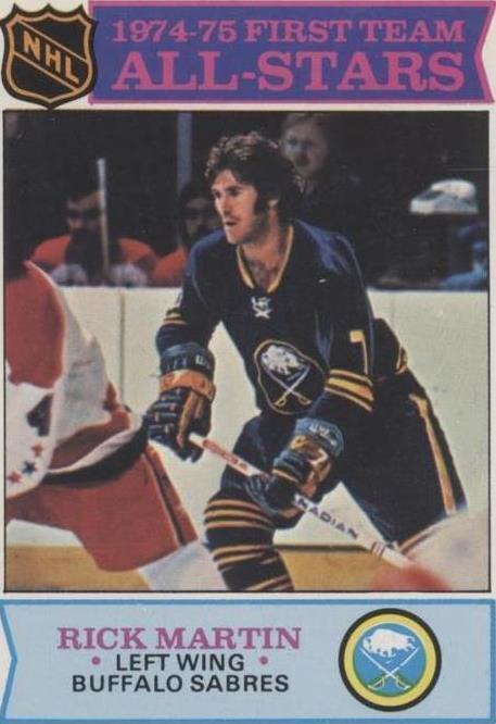 1975-76 Topps - Rick Martin #289