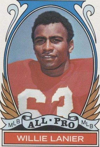 1972 Topps Willie Lanier #283