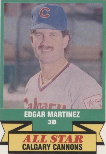 1989 CMC AAA All-Stars/Future Stars - Edgar Martinez #34