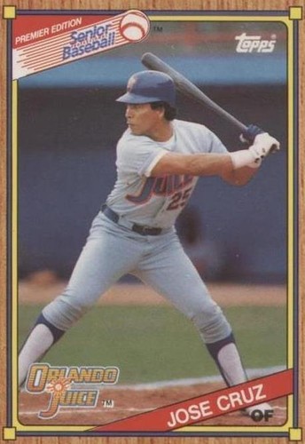 1989-90 Topps Senior Professional Baseball Association - Jose Cruz #78