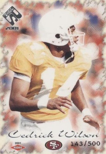 2001 Pacific Private Stock Cedrick Wilson #165