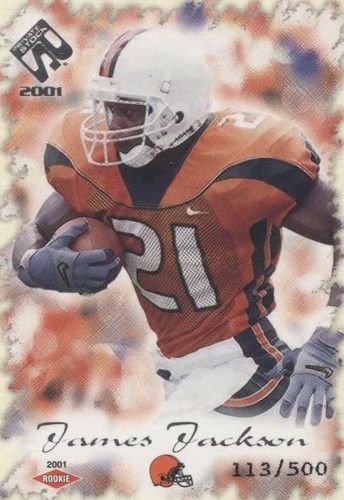 2001 Pacific Private Stock James Jackson #121