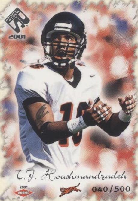 2001 Pacific Private Stock T.J. Houshmandzadeh #118
