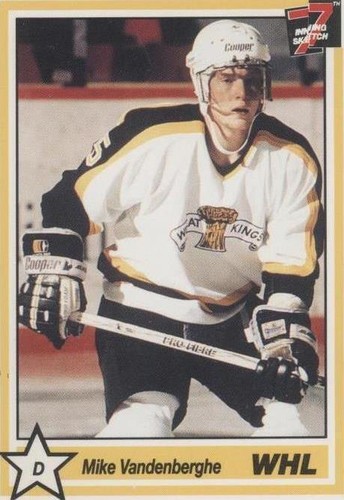 1990-91 7th Inning Sketch WHL - Mike Vandenberghe #225