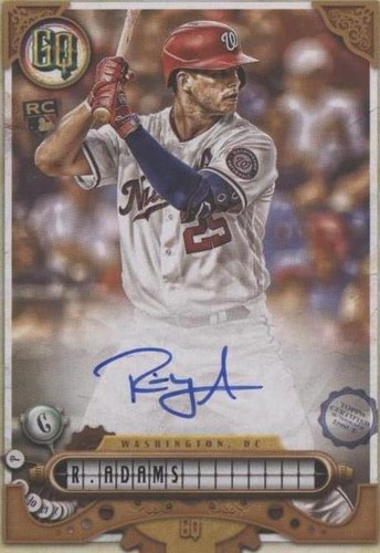 2022 Topps Gypsy Queen - Riley Adams #GQA-RA