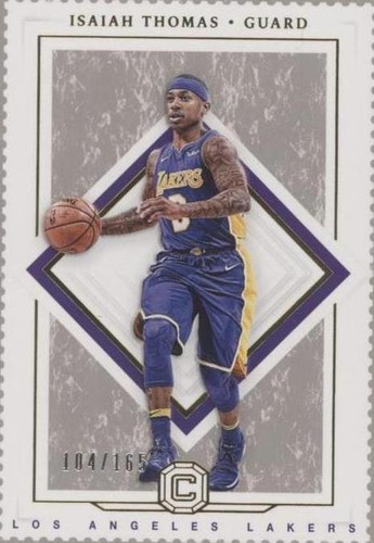 2017-18 Panini Cornerstones - Isaiah Thomas #67