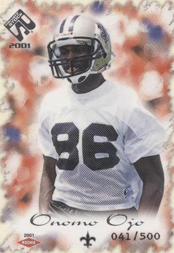 2001 Pacific Private Stock Onome Ojo #142