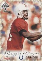 2001 Pacific Private Stock Reggie Wayne #130