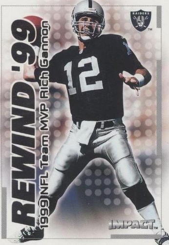 2000 Skybox Impact Rich Gannon #22 RN