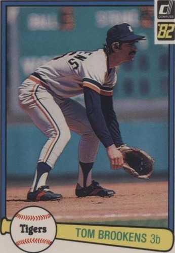 1982 Donruss - Tom Brookens #202