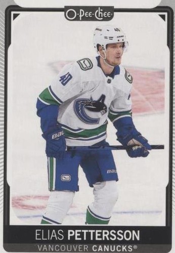 2021-22 O-Pee-Chee - Elias Pettersson #496