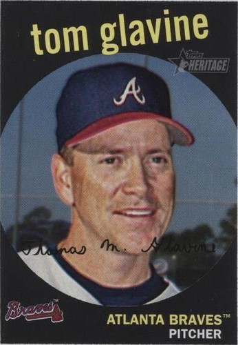 2008 Topps Heritage - Tom Glavine #312