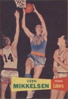 1957-58 Topps - Vern Mikkelsen #28