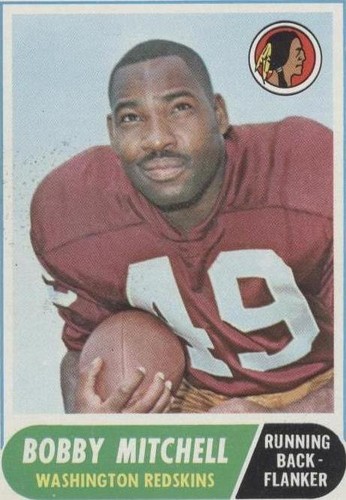 1968 Topps Bobby Mitchell #35