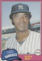 1981 O-Pee-Chee - Rudy May #179