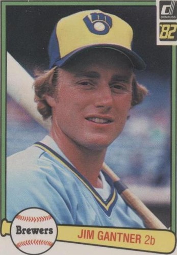 1982 Donruss - Jim Gantner #406