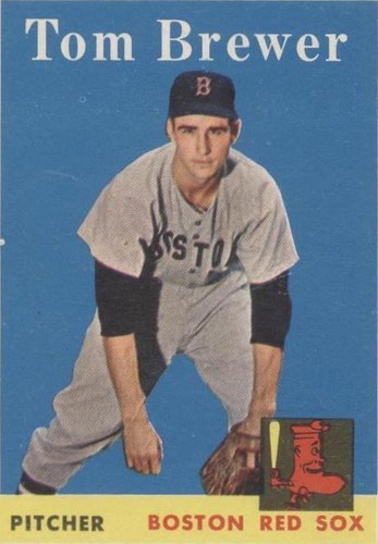 1958 Topps - Tom Brewer #220
