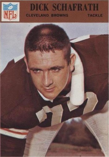 1966 Philadelphia Dick Schafrath #50