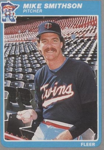 1985 Fleer - Mike Smithson #289