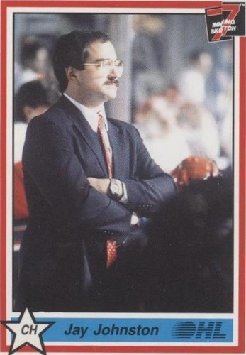 1990-91 7th Inning Sketch OHL - Jay Johnston #225