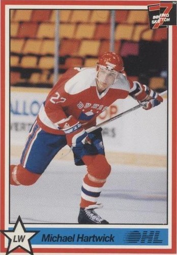 1990-91 7th Inning Sketch OHL - Michael Hartwick #210