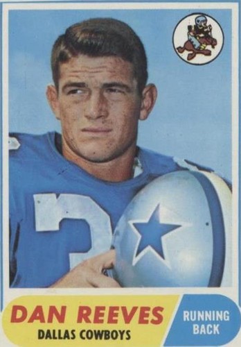 1968 Topps Dan Reeves #77