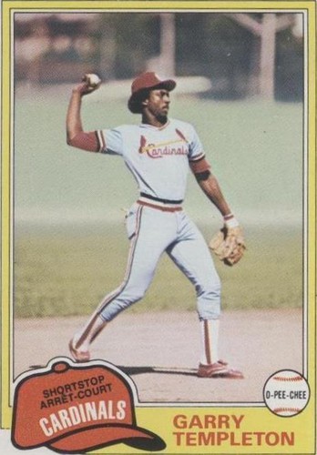 1981 O-Pee-Chee - Garry Templeton #144