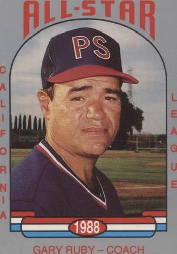 1988 Cal League California League All-Stars - Gary Ruby #36