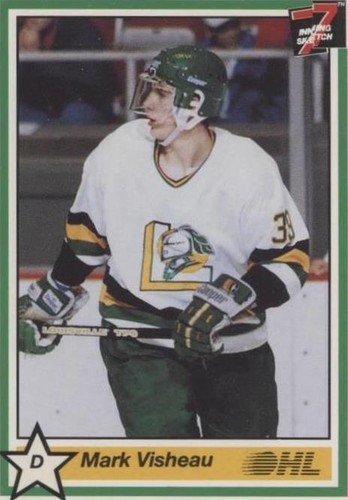 1990-91 7th Inning Sketch OHL - Mark Visheau #147