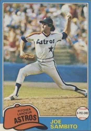 1981 O-Pee-Chee - Joe Sambito #334