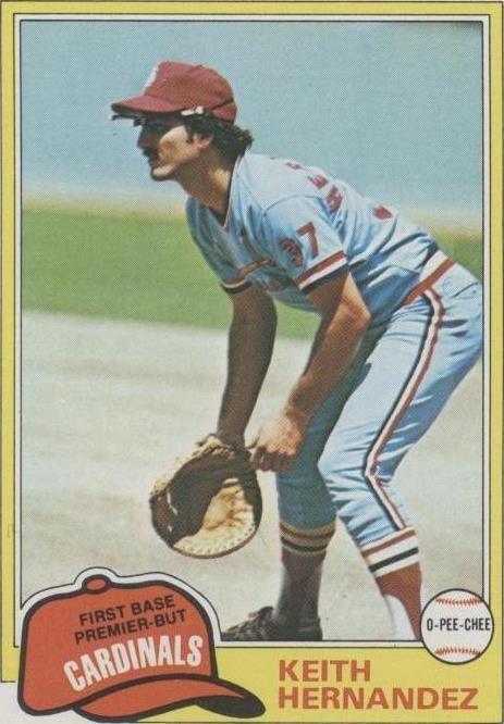 1981 O-Pee-Chee - Keith Hernandez #195