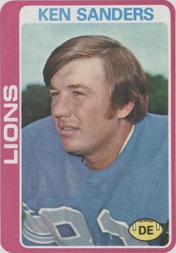 1978 Topps #222 Ken Sanders RC RTG77v | eBay