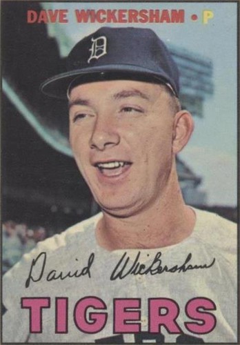 1967 O-Pee-Chee - Dave Wickersham #112