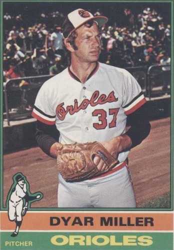 1976 O-Pee-Chee - Dyar Miller #555