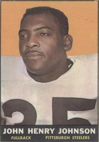 1961 Topps John Henry Johnson #105