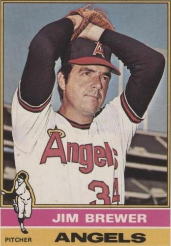 1976 O-Pee-Chee - Jim Brewer #459