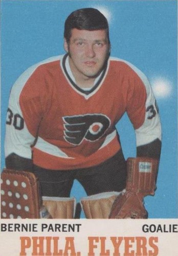 NHL O-Pee-Chee カード 1978年 1977/78 O-PEE-CHEE NHL HOCKEY CARD #65 BERNIE PARENT EX+ EX