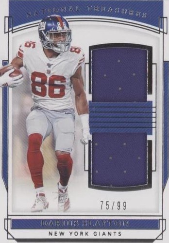 2019 Panini National Treasures Darius Slayton #RDM-40