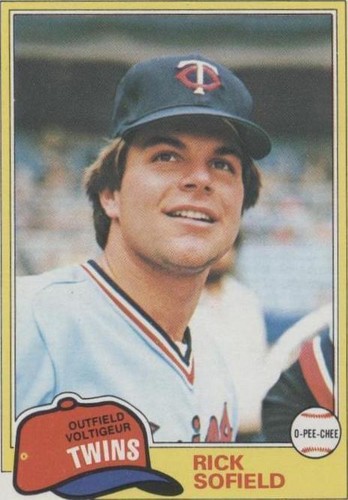 1981 O-Pee-Chee - Rick Sofield #278