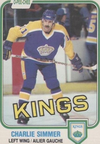 1981-82 O-Pee-Chee - Charlie Simmer #142