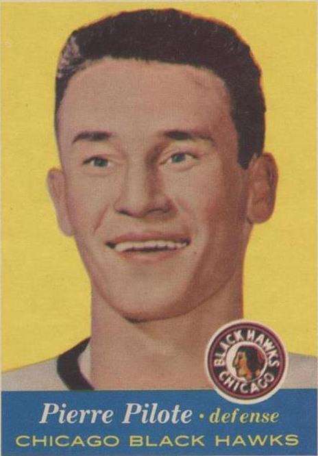 1957-58 Topps - Pierre Pilote #22