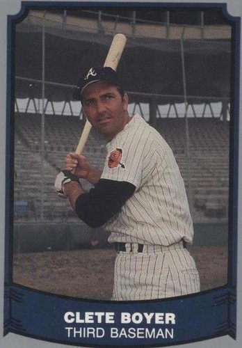 1988 Pacific Baseball Legends - Clete Boyer #13